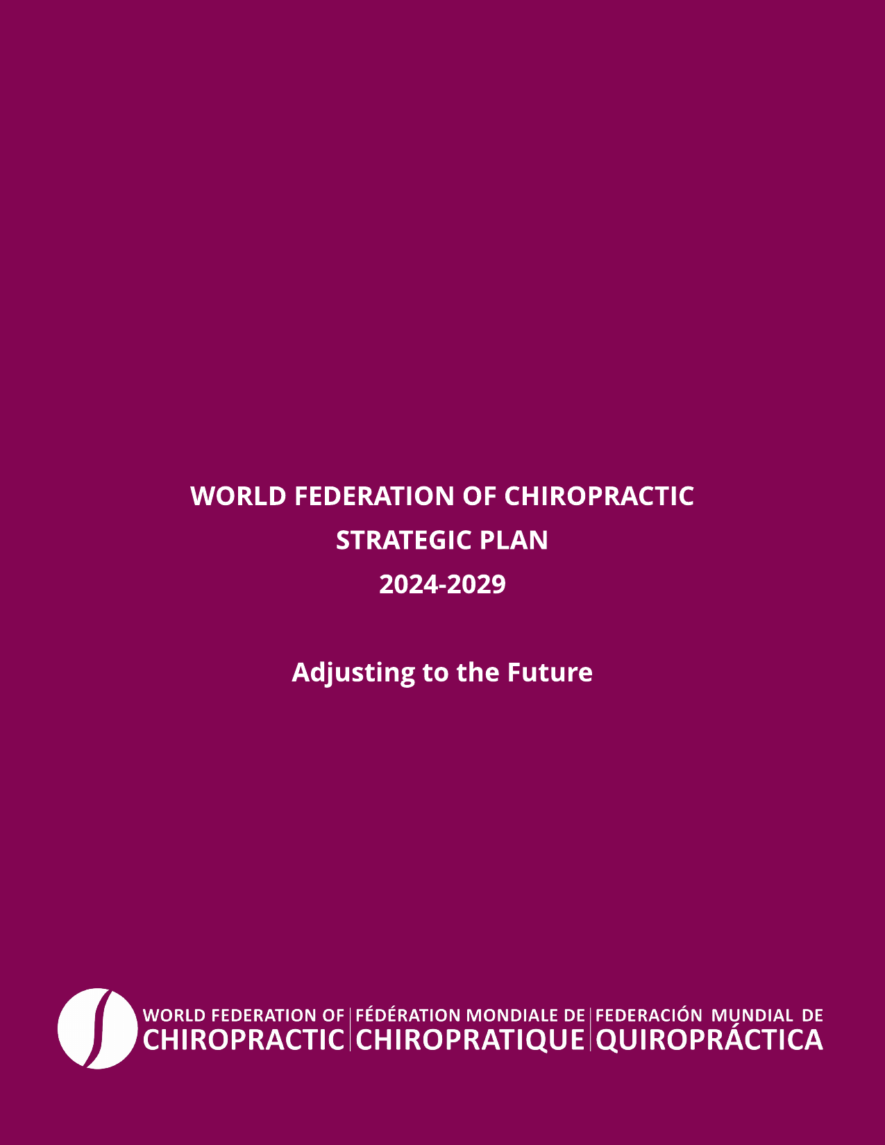 Strategic plan 2024 29 cover